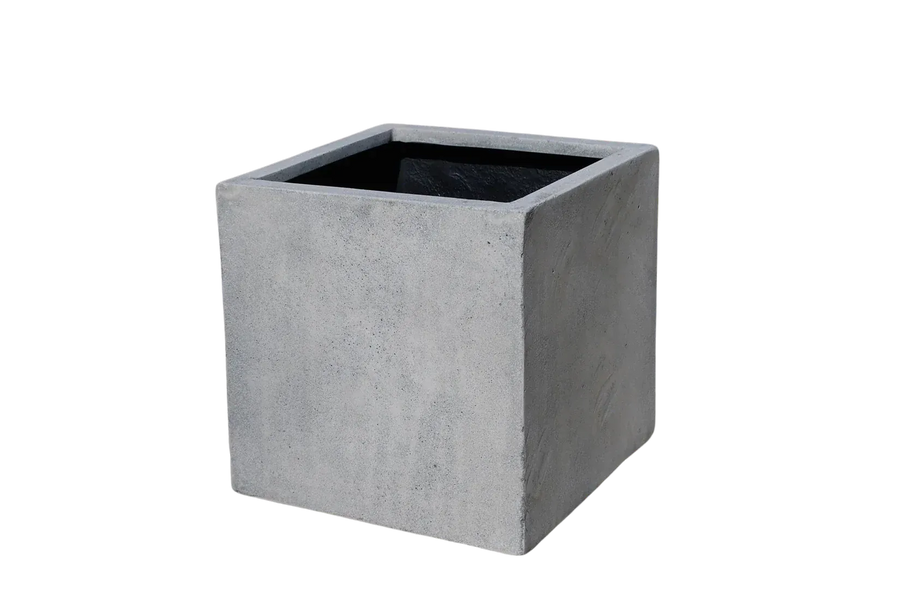 Pflanzkübel - Leyla | 40x40x40 cm, Beton-Design